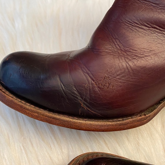 Denver Brown Studded Lady Gabriel Ankle Boots, Size 7.5 - Picture 16 of 17